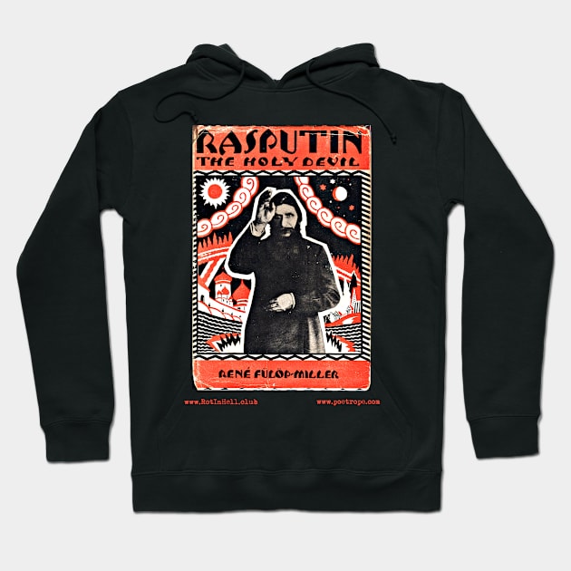 RASPUTIN – THE HOLY DEVIL by Rene Fulop-Miller Hoodie by Rot In Hell Club